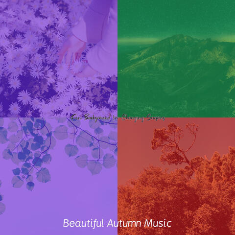 Fun Background for Changing Seasons