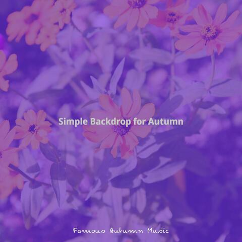 Simple Backdrop for Autumn