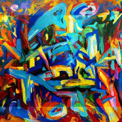 Cosmic Dance in the Neon Light