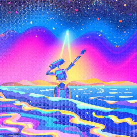 Intertwined Waves of Melody Across the Neon Oceans