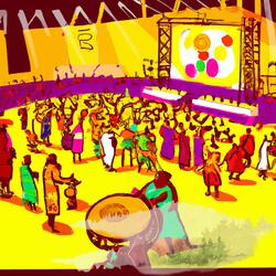 Dance of the Drummers