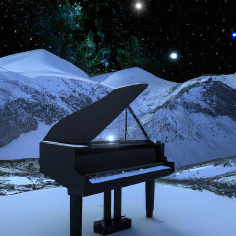 Frosty Echoes on Piano Keys