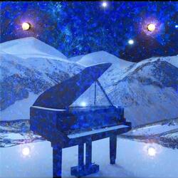 Winters Solace in Piano Notes