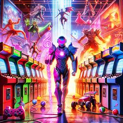 Pixelated Dreams and Heroic Themes