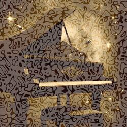 Glistening Keys under the Northern Lights