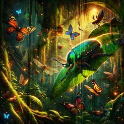 Rainforest Insect Symphony