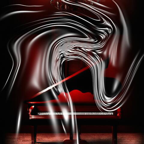 Piano Echoes in the Winter Forest