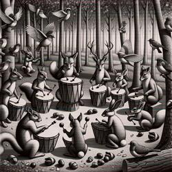 Syncopated Sounds of the Squirrels Leap