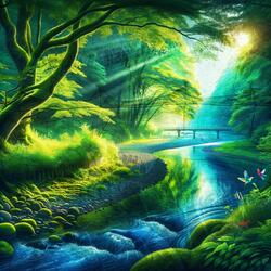 The Subtle Rhythm of Mountain Streams