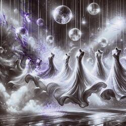 Satin Swirls on a UK Dance Floor