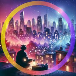 Streetlights Guiding the Dreamers of Concrete Canyons