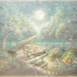 Piano Echoes of Wild Berries