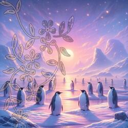 Penguin Drift on a Frequency Chillwave