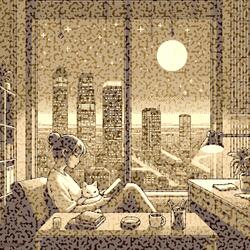 He and the Moonlit Tealeaves