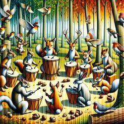 Beating Hooves and Whispering Leaves