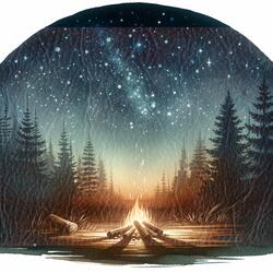 warm whispers in the woods