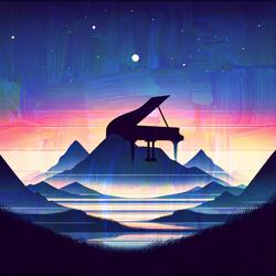 Soothing Piano Tones across the Ocean