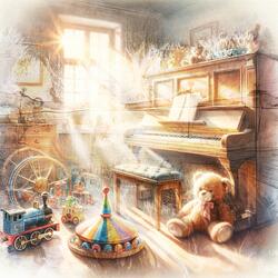 Piano Whispers of Forgotten Games