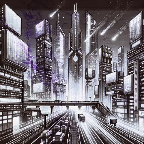 Electron Echoes in the Neon Metropolis