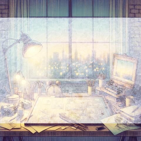 nostalgic doodles in hazy light