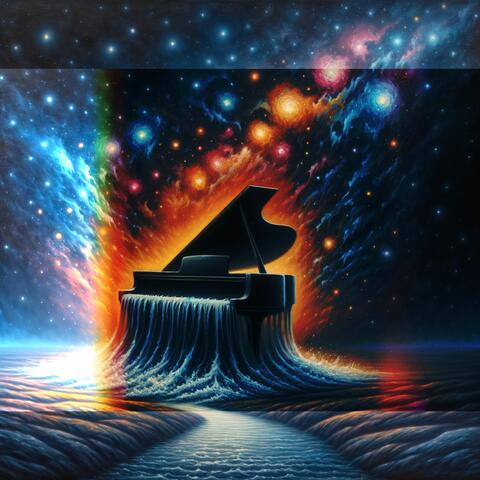 Whispered Lullaby on Piano Strings