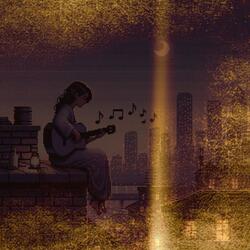 in the hush of midnight study