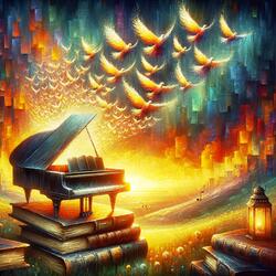 Scholarly Serenade on Electric Piano