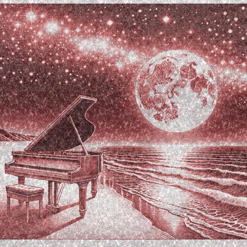 Roses Reverie under Moonlight
