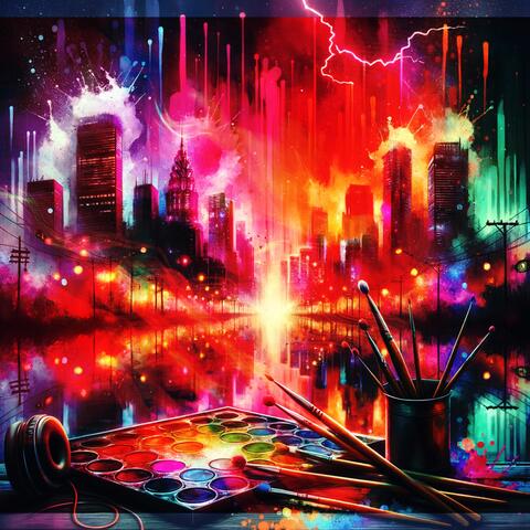 Drum Echoes and Strobe Flashes