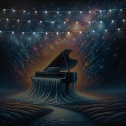 Mystic Dream Dance on Piano Keys