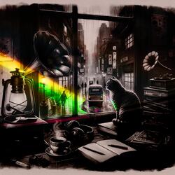 lofi loves city lights