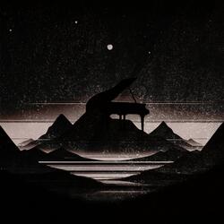Electric Piano Painting of Coastal Breezes