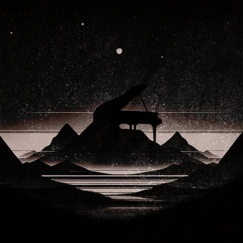 Electric Piano Painting of Coastal Breezes