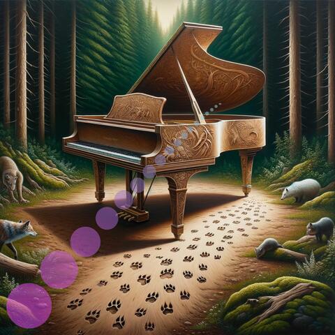 Piano Tracks for Wildlife Footprint Exploration
