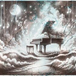Piano Fantasia Under the Dreamy Sky