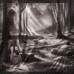 Reverberations of a Lonely Cowboys Solitary Serenade