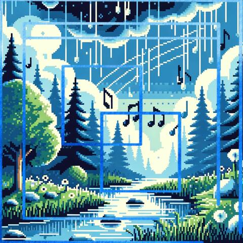 Soothing Rainfall Melodies by Whispering Waters