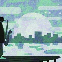 Lilac Lullaby in Twilight