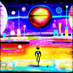 Digital Goalkeepers Dancing on Neon Fields