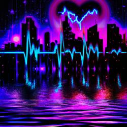 Roaring Neon Nightscape