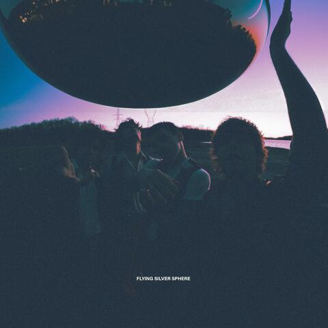 Flying Silver Sphere