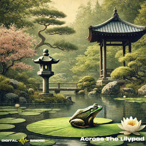 Across the lily pad