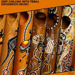 Tribal Drums Over Electronic Didgeridoo