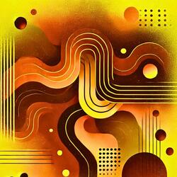 Pastel Sound Waves