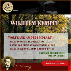 Mozart: Rondo for Piano and Orchestra, KV 382