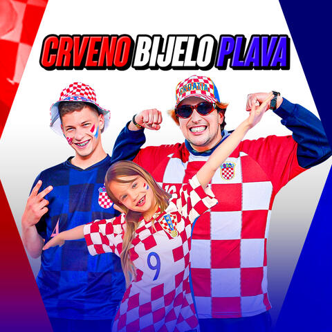Crveno Bijelo Plava