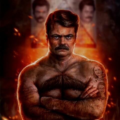 RON SWANSON PREPARES FOR THE LAST OF US