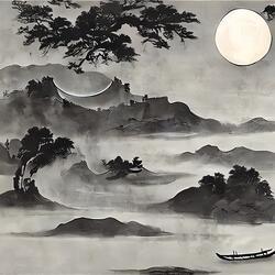 荡月