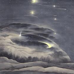 流星掠夜
