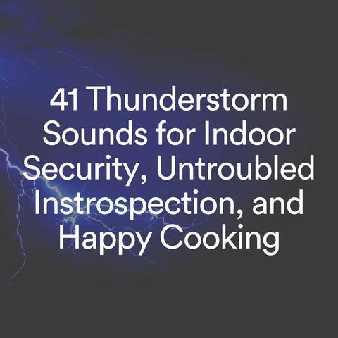 41 Thunderstorm Sounds for Indoor Security, Untroubled Instrospection, and Happy Cooking